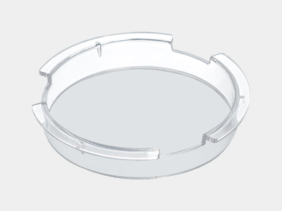 嵌入皿側(cè)面有三個(gè)開(kāi)窗設(shè)計(jì)，方便實(shí)驗(yàn)時(shí)拿取和培養(yǎng)環(huán)境的氣體交換，也可用于標(biāo)準(zhǔn)移液器加/取液