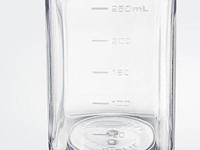 瓶身透明度高，刻度線清晰、準(zhǔn)確