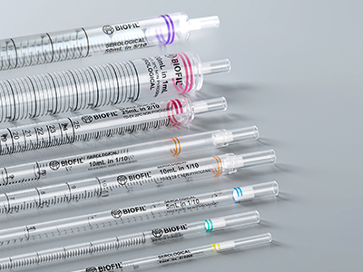 管頭印刻不同色環(huán)標(biāo)識(shí)，便于識(shí)別移液管量程型號(hào)