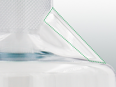 5L搖瓶獨(dú)特引流瓶頸設(shè)計，防止傾倒時液體飛濺