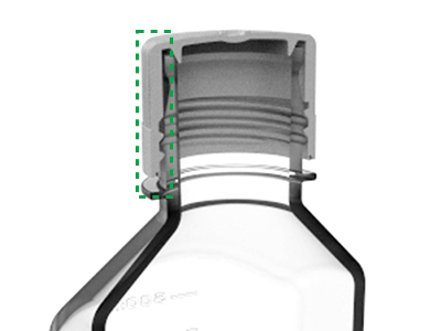 瓶蓋雙層防漏設(shè)計(jì)，密封性好