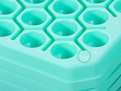 表面帶數(shù)字標(biāo)記，易于辨認(rèn)及方便實(shí)驗(yàn)記錄