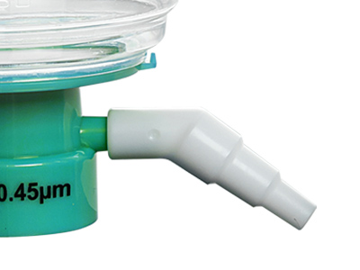 傾斜軟管接頭設計，連接真空管路更為便捷