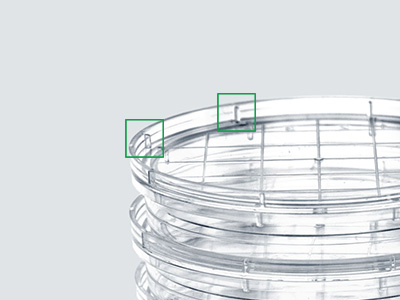 皿外環(huán)多條加強(qiáng)筋與加固環(huán)設(shè)計 ，有效增加皿體強(qiáng)度，防止側(cè)壓變形